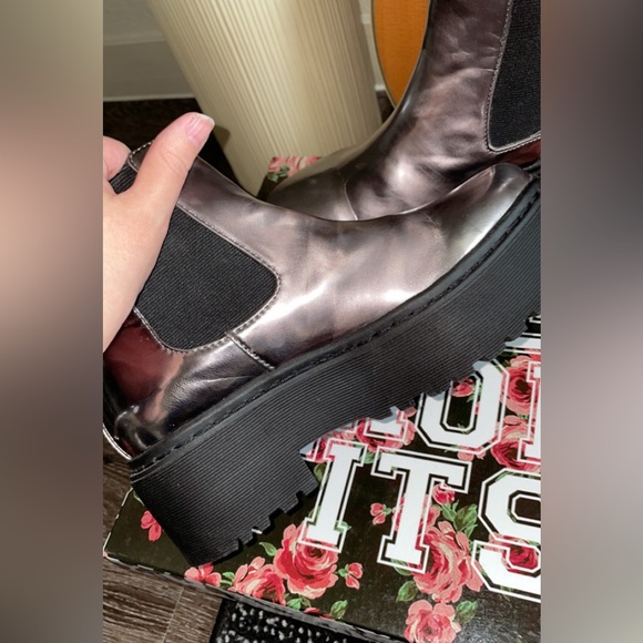🤘JEFFREY CAMPBELL UNIVERSAL CHELSEA BOOTS - Picture 4 of 9